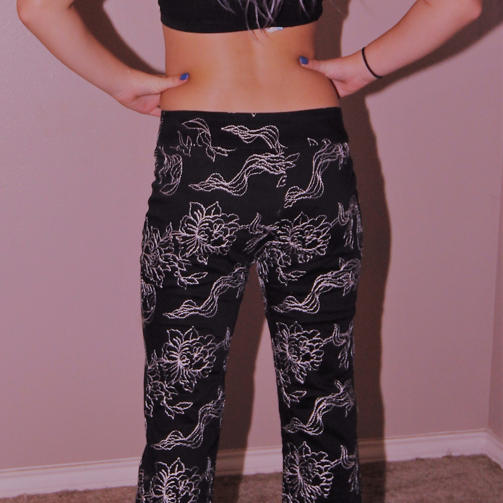 Cache Black Ankle/Cropped Dress Pants